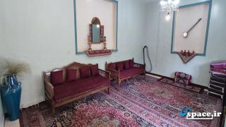 نمای داخلی اتاق یاقوت خانه کاج - اردل - شهر ساحلی کاج